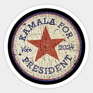 VINTAGE KAMALA HARRIS VOTE Sticker